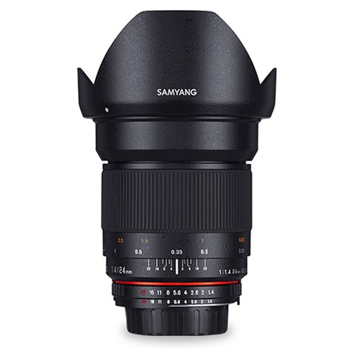 Obiettivo samyang 24mm 4 - samyang, f/1.4