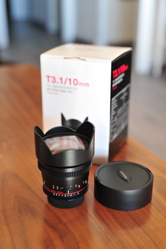 Samyang 10mm nikon f - -,