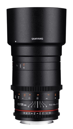 Samyang vdslr 135 - samyang, mm