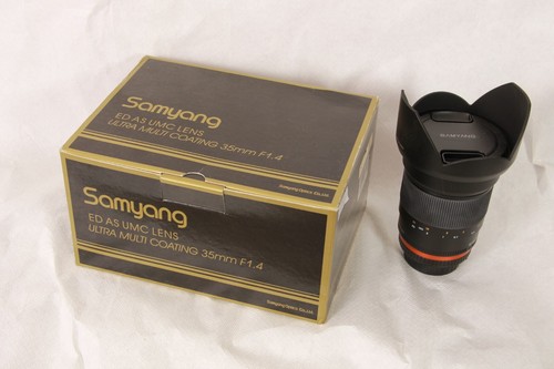 Samyang 35mm as - samyang, f1.4
