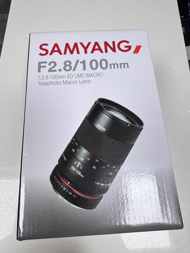 Samyang 100 mm ed - f/2.8, umc