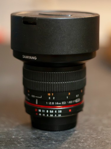 Samyang 8 ed as - mm,
