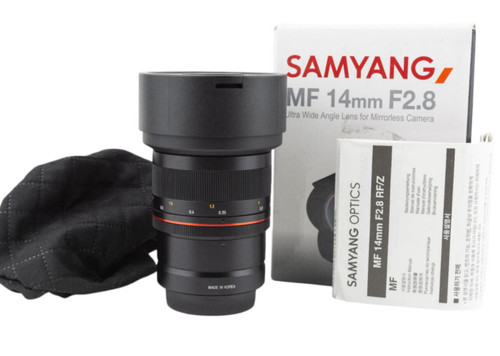 Nikon samyang 14mm 2 8 - z, mf