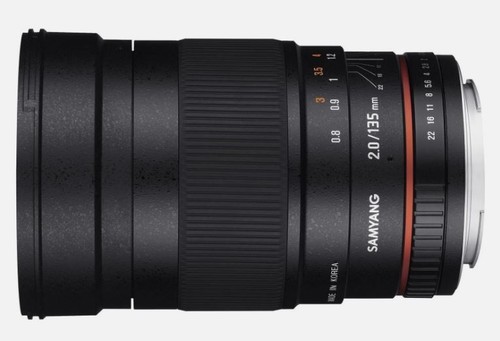 Samyang obiettivo reflex 135mm - samyang,